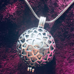 Load image into Gallery viewer, Flower of Life Harmony Bell Pendant
