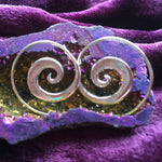 Load image into Gallery viewer, Sterling Silver Elegance Spirals
