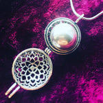 Load image into Gallery viewer, Flower of Life Harmony Bell Pendant
