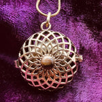 Load image into Gallery viewer, Sacred Geometry Harmony Bell in Brass
