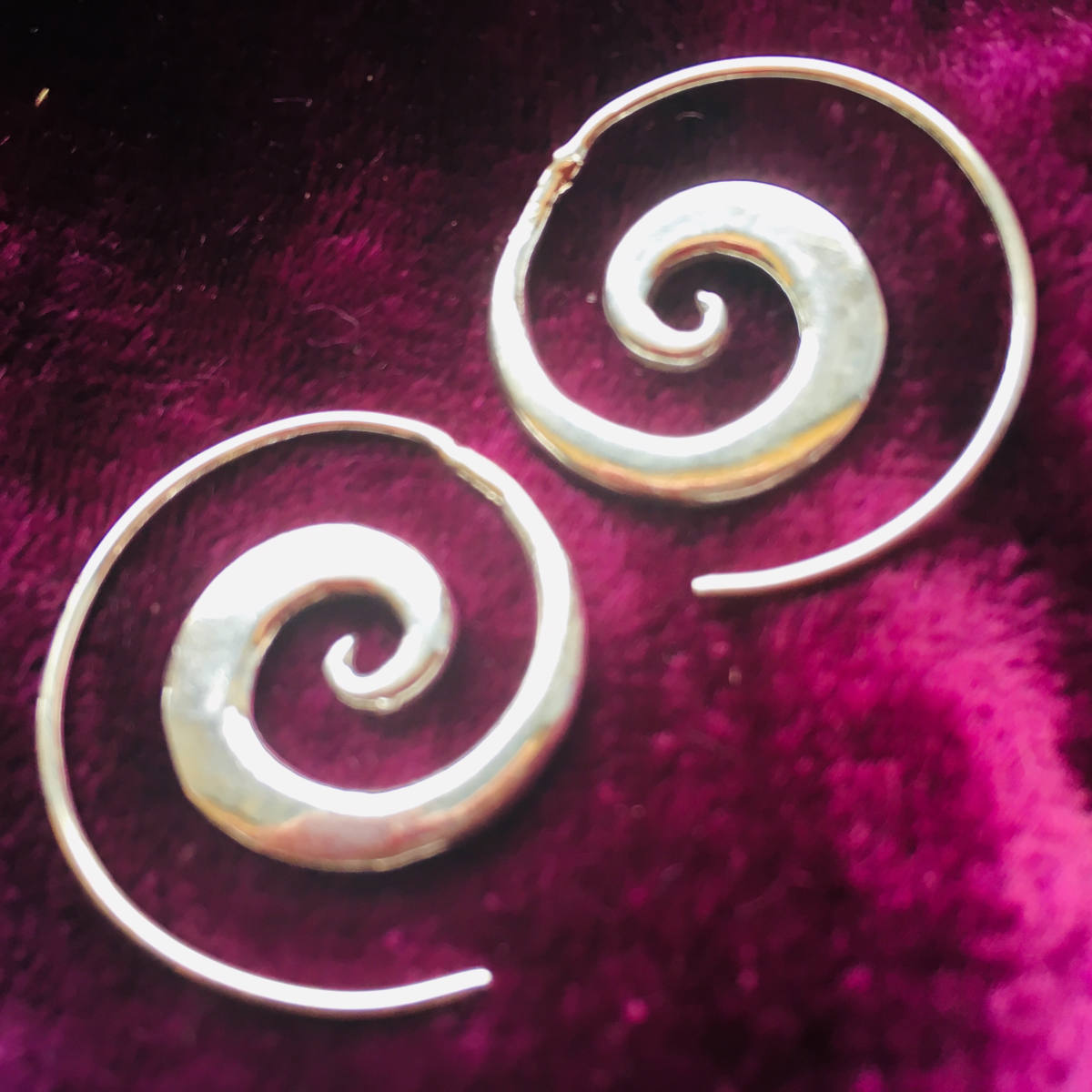 Sterling Silver Elegance Spirals