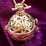 Load image into Gallery viewer, Swirling Ocean Harmony Bell Pendant
