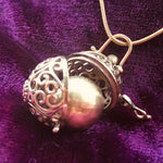 Load image into Gallery viewer, Swirling Ocean Harmony Bell Pendant

